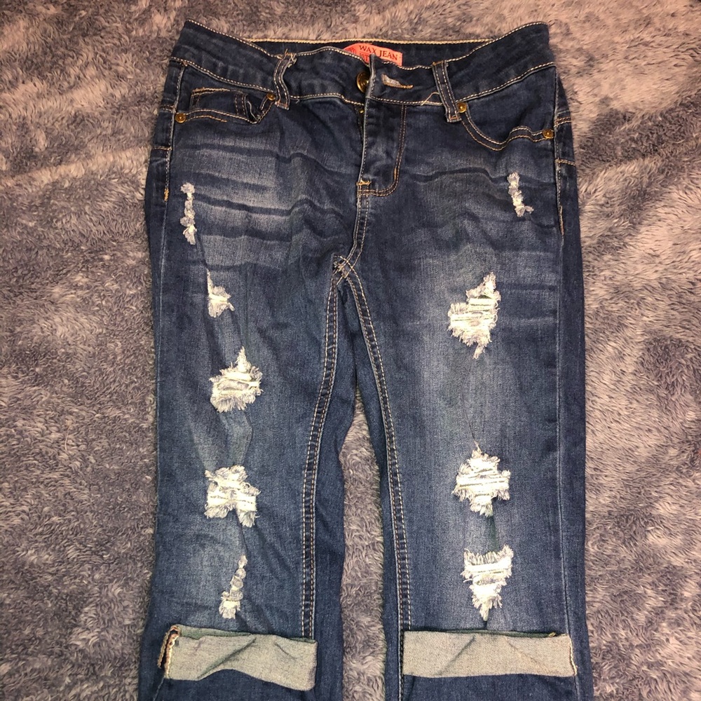 Ripped jeans